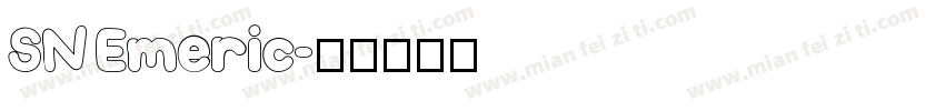 SN Emeric字体转换